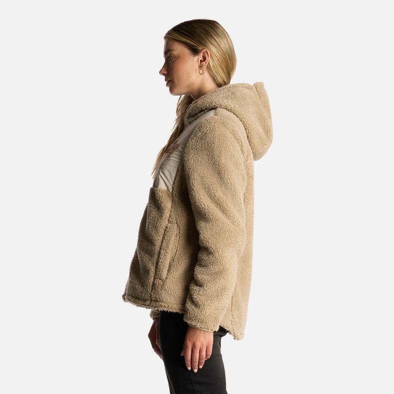Chaqueta Mujer Bi-Polar Taupe Haka Honu-3