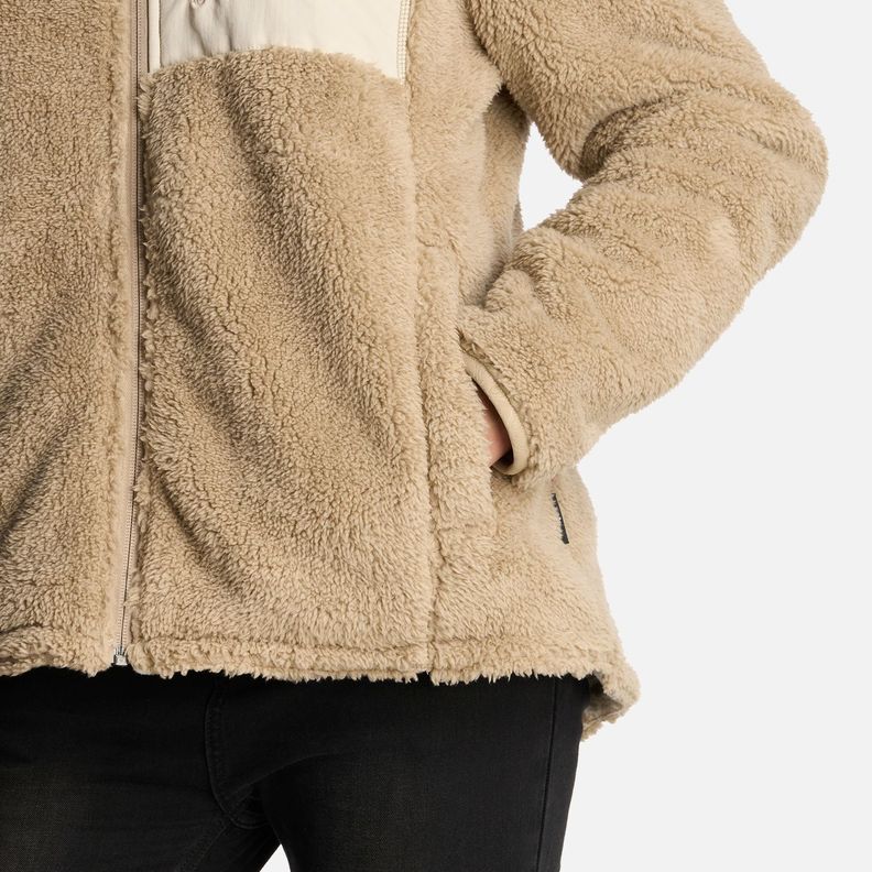 Chaqueta Mujer Bi-Polar Taupe Haka Honu-6