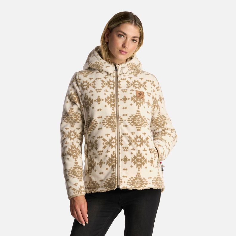 Chaqueta Mujer Bi-Polar Taupe Haka Honu-7