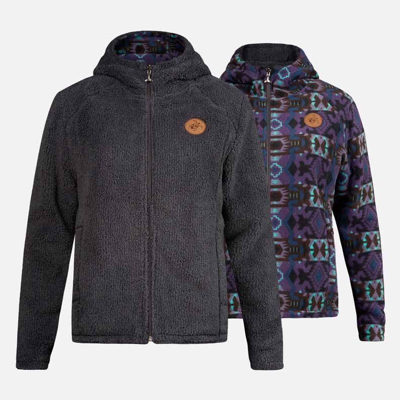 Chaqueta Mujer Bi-Polar Negro Haka Honu I23-0