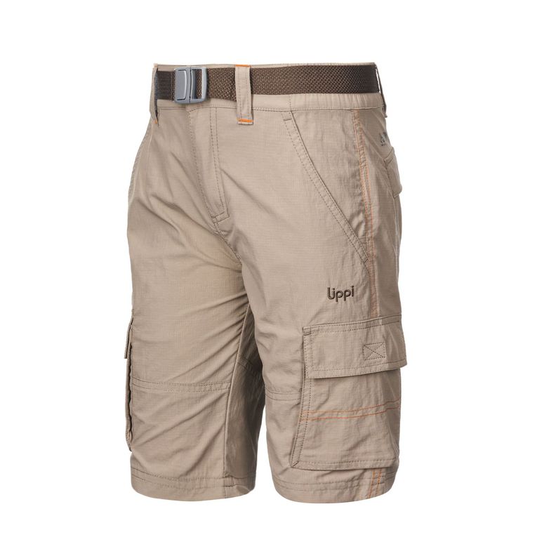 Short Niño Mini Just-Go Q-Dry Cargo Shorts Caqui Lippi V23-0