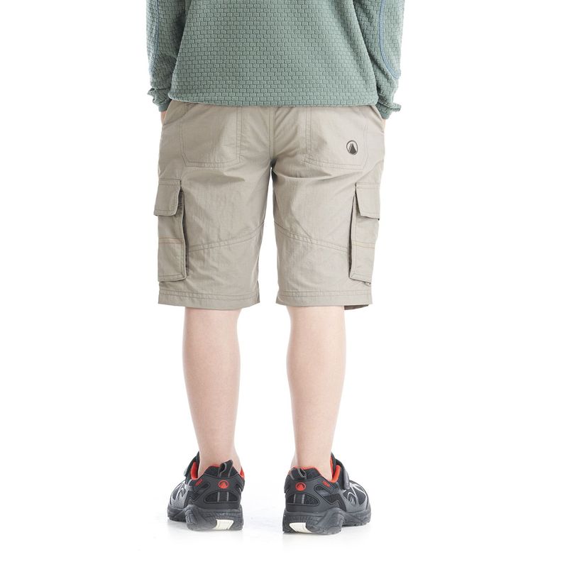 Short Niño Mini Just-Go Q-Dry Cargo Shorts Caqui Lippi V23-3