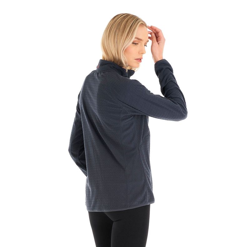 Poleron Mujer Jacaranda Nano-F 14 Zip Azul Marino Lippi V23-4