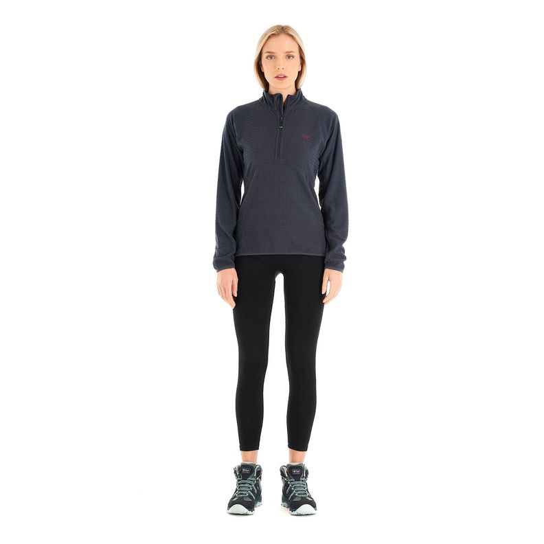 Poleron Mujer Jacaranda Nano-F 14 Zip Azul Marino Lippi V23-8