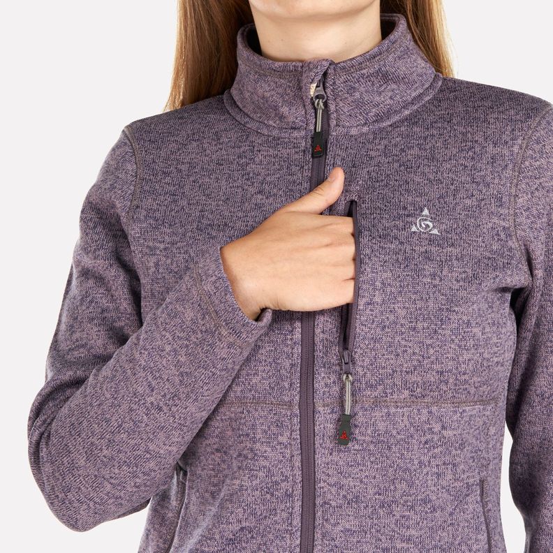 Chaqueta Mujer Manigua Morado Geography-4