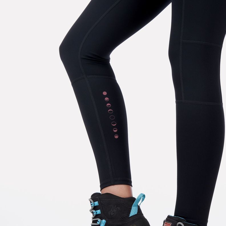 Calza Mujer Pampa Negro Haka Honu Haka Honu