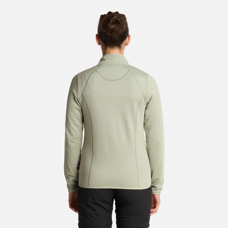 Polerón Mujer Taina Full Zip Jade Haka Honu I25-2