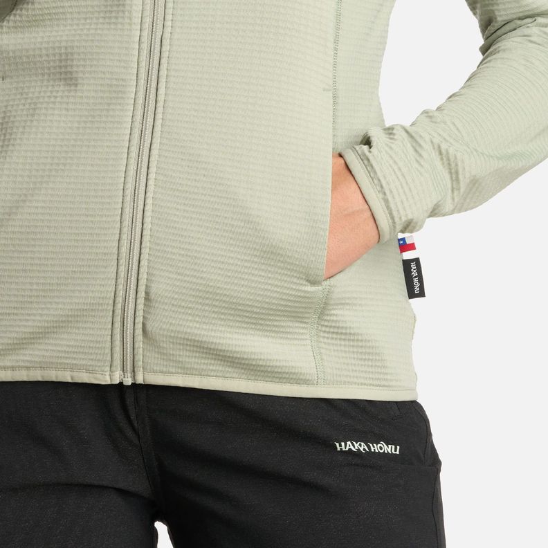 Polerón Mujer Taina Full Zip Jade Haka Honu I25-4