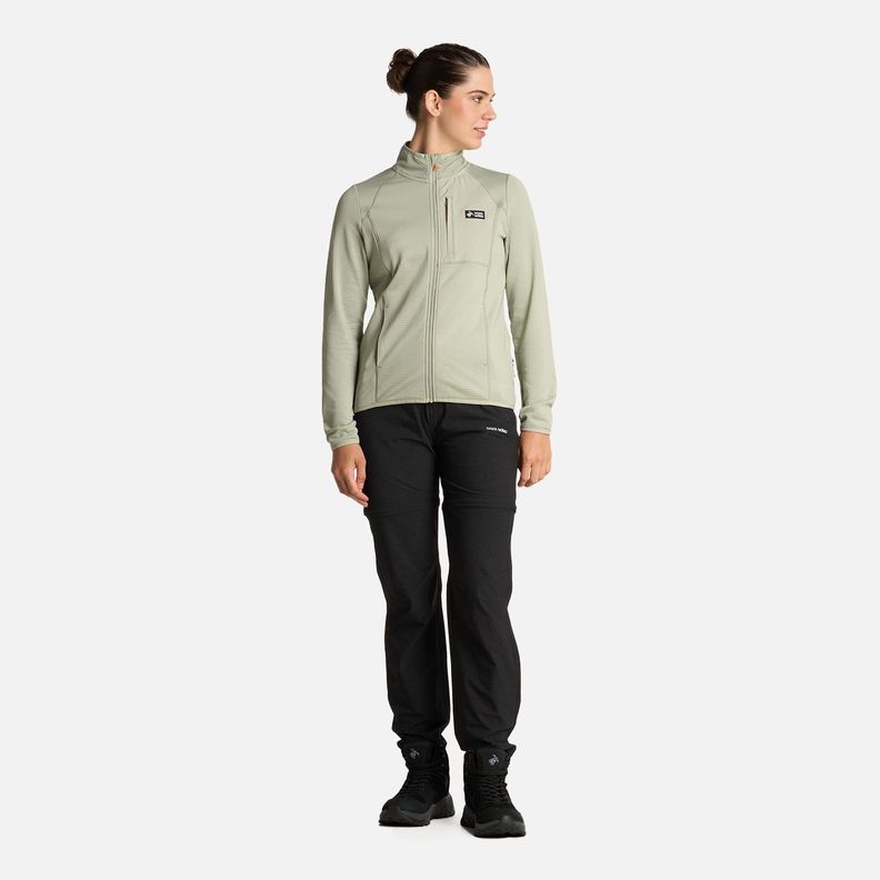 Polerón Mujer Taina Full Zip Jade Haka Honu I25-5