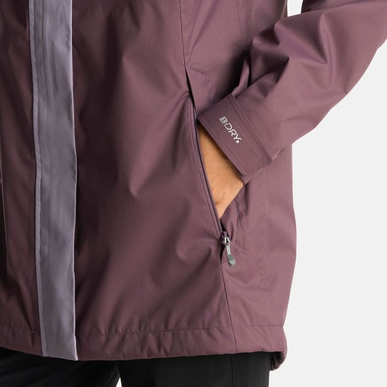Chaqueta Teen Girl Blizzard B-Dry Hoody Jacket Morado Claro Lippi I24-6