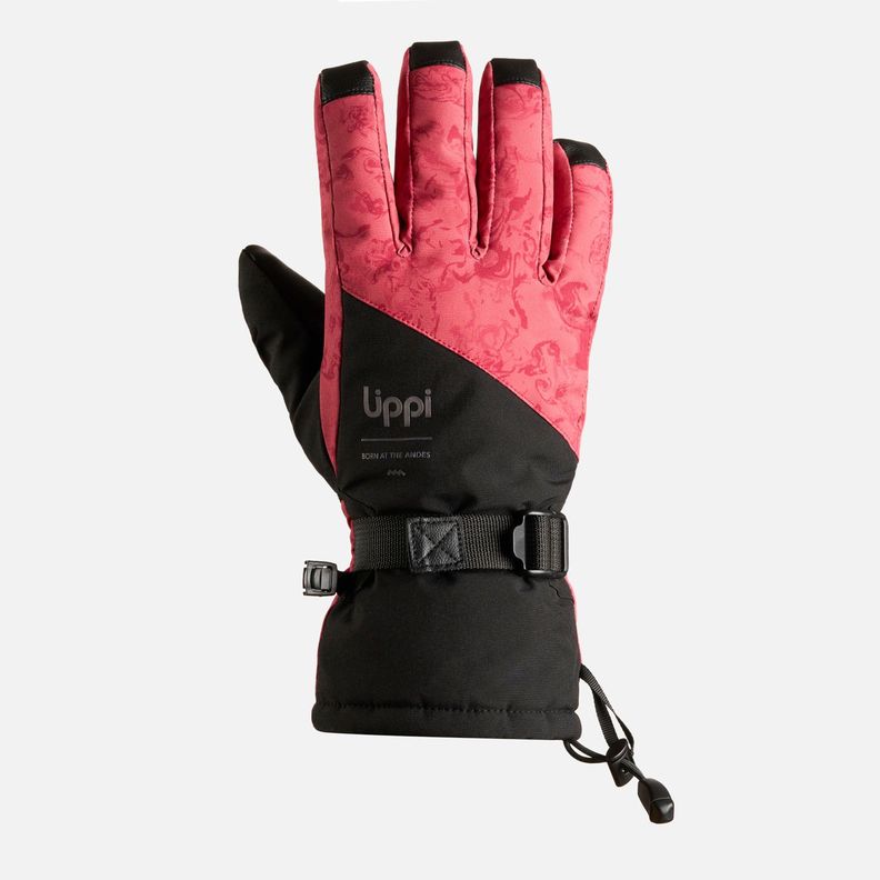 Guante Unisex Snow Day B-Dry Glove Rosado Lippi-0