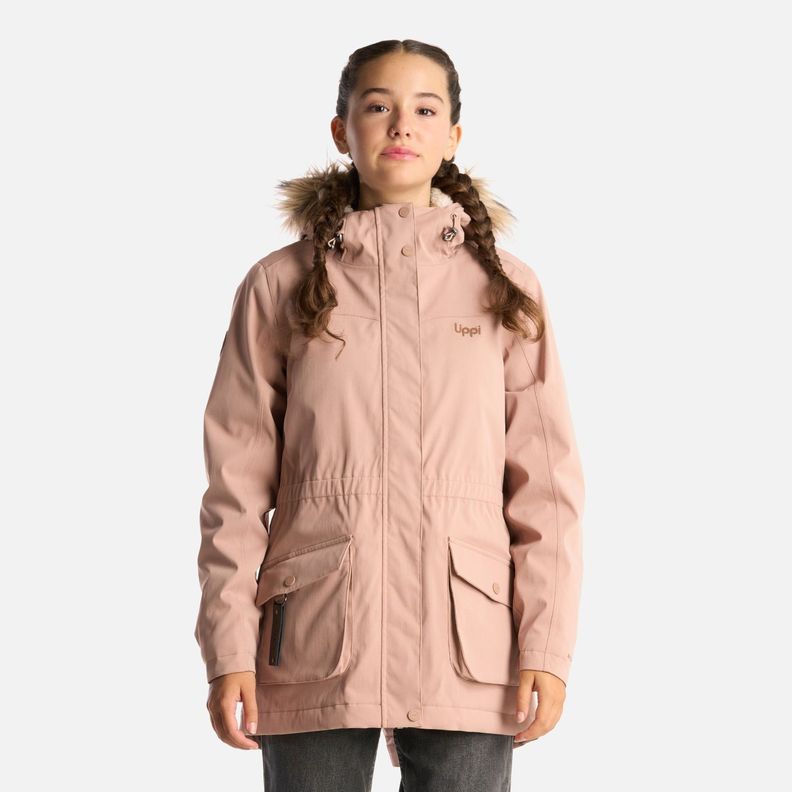 Chaqueta Teen Girl Roble B-Dry Hoody Jacket Canela Lippi-1