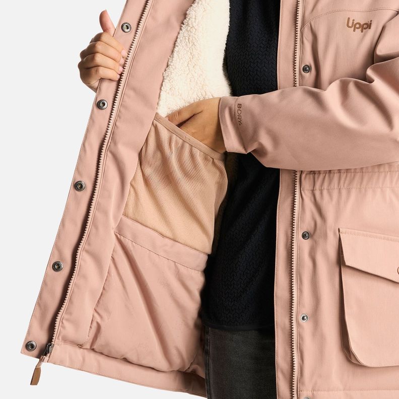 Chaqueta Teen Girl Roble B-Dry Hoody Jacket Canela Lippi-7