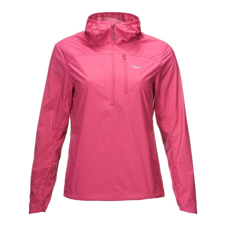 Chaqueta Mujer Spry WindBreaker 14 Zip Hoody Jacket Frambuesa Lippi-0
