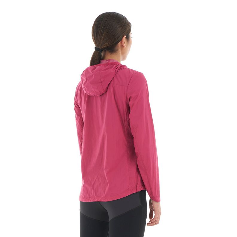 Chaqueta Mujer Spry WindBreaker 14 Zip Hoody Jacket Frambuesa Lippi-4
