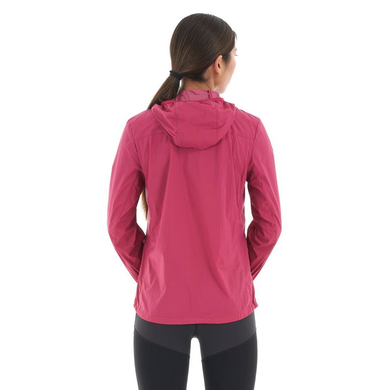 Chaqueta Mujer Spry WindBreaker 14 Zip Hoody Jacket Frambuesa Lippi-5