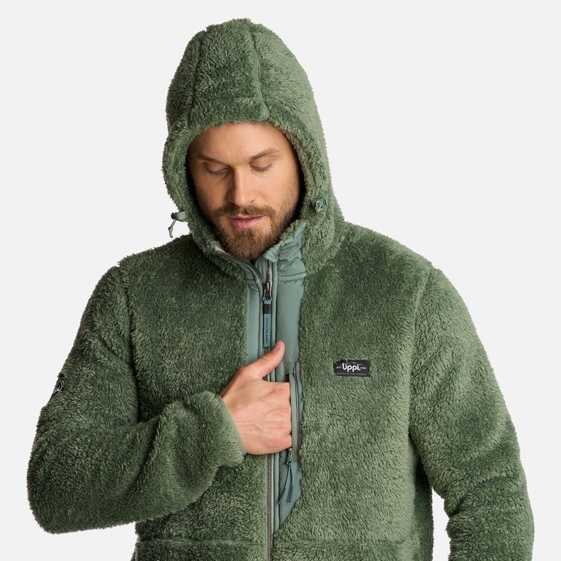 Polar Hombre Bear Shaggy-Pro Hoody Jade Oscuro Lippi I25-3