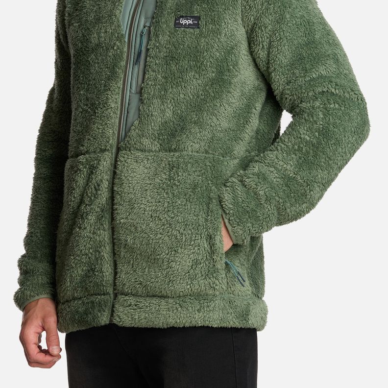 Polar Hombre Bear Shaggy-Pro Hoody Jade Oscuro Lippi I25-4
