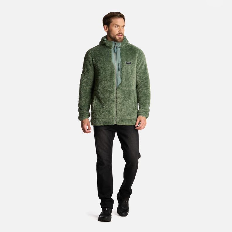 Polar Hombre Bear Shaggy-Pro Hoody Jade Oscuro Lippi I25-5