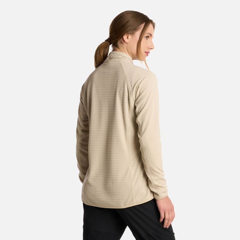 Polerón Mujer Jacaranda Nano-F 14 Zip Crudo Lippi I25-2
