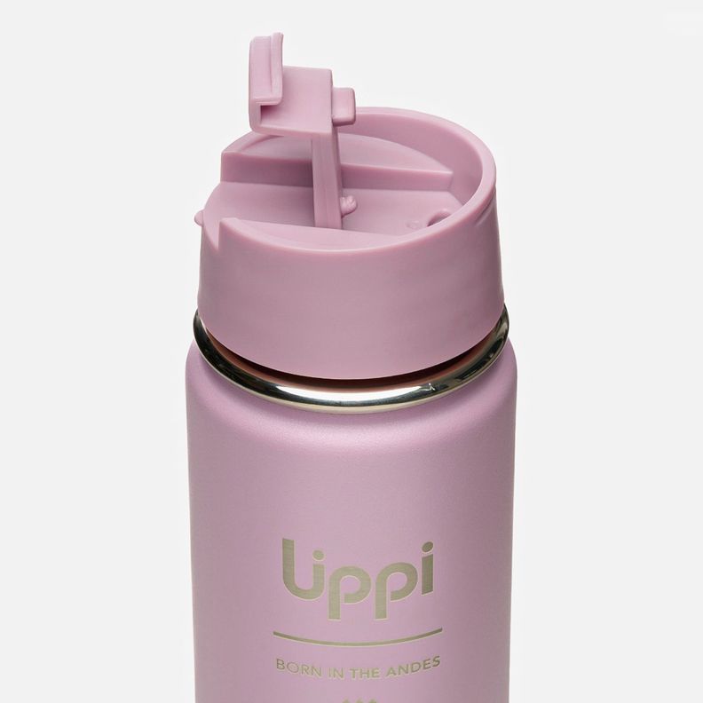 Botella Unisex Light Steel Hot Top Bottle 550ml Rosa Lippi-2
