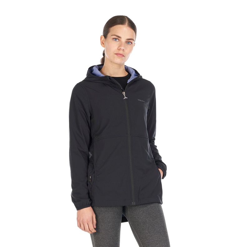 Poleron Mujer Del Sur Negro Haka Honu V22-1