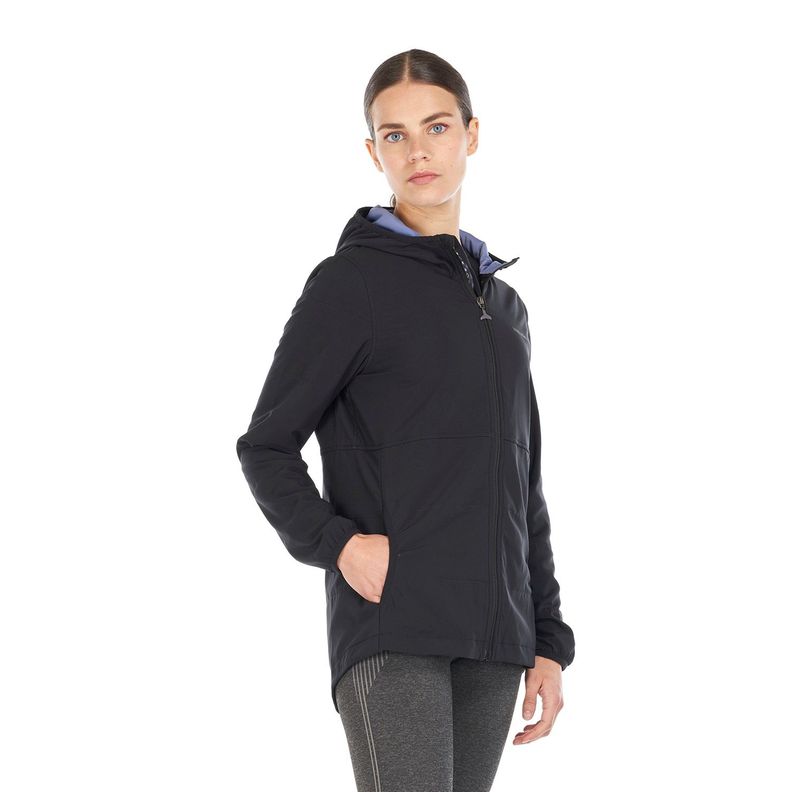 Poleron Mujer Del Sur Negro Haka Honu V22-2
