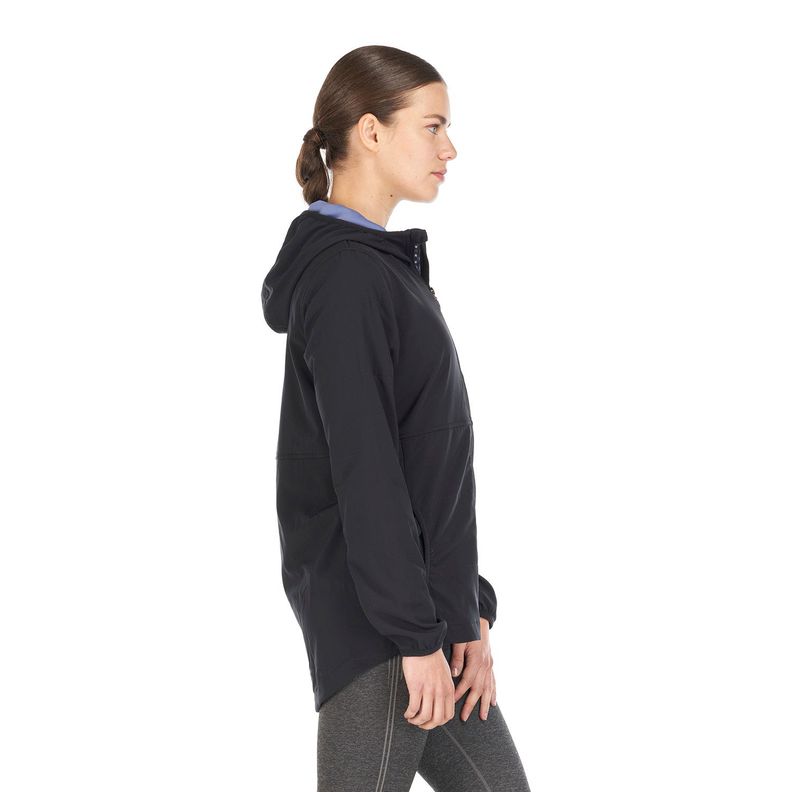 Poleron Mujer Del Sur Negro Haka Honu V22-3
