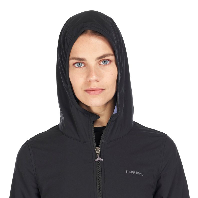 Poleron Mujer Del Sur Negro Haka Honu V22-6