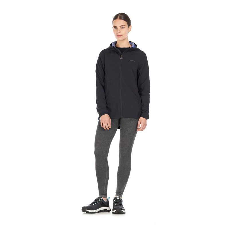 Poleron Mujer Del Sur Negro Haka Honu V22-8