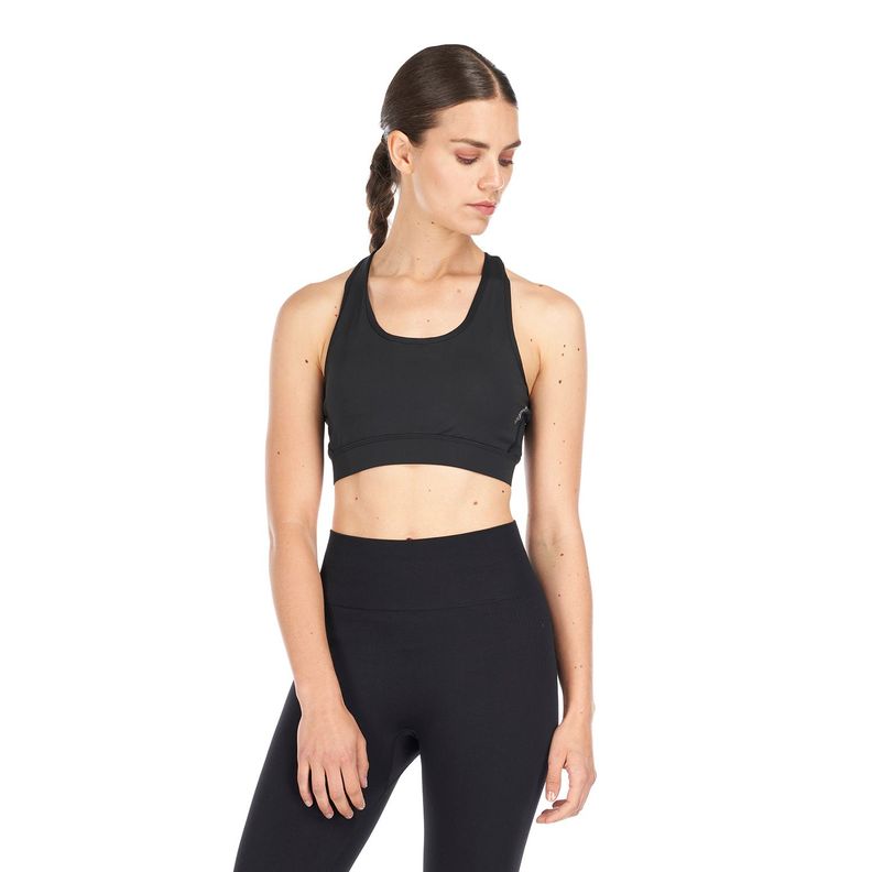 Peto Mujer In-Motion Crossback Bra Negro Lippi V22-1