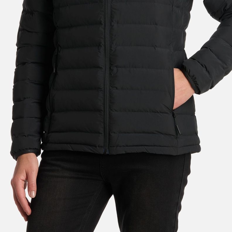 Chaqueta Mujer Snowmass Steam-Pro Hoody Negro Lippi I25-4