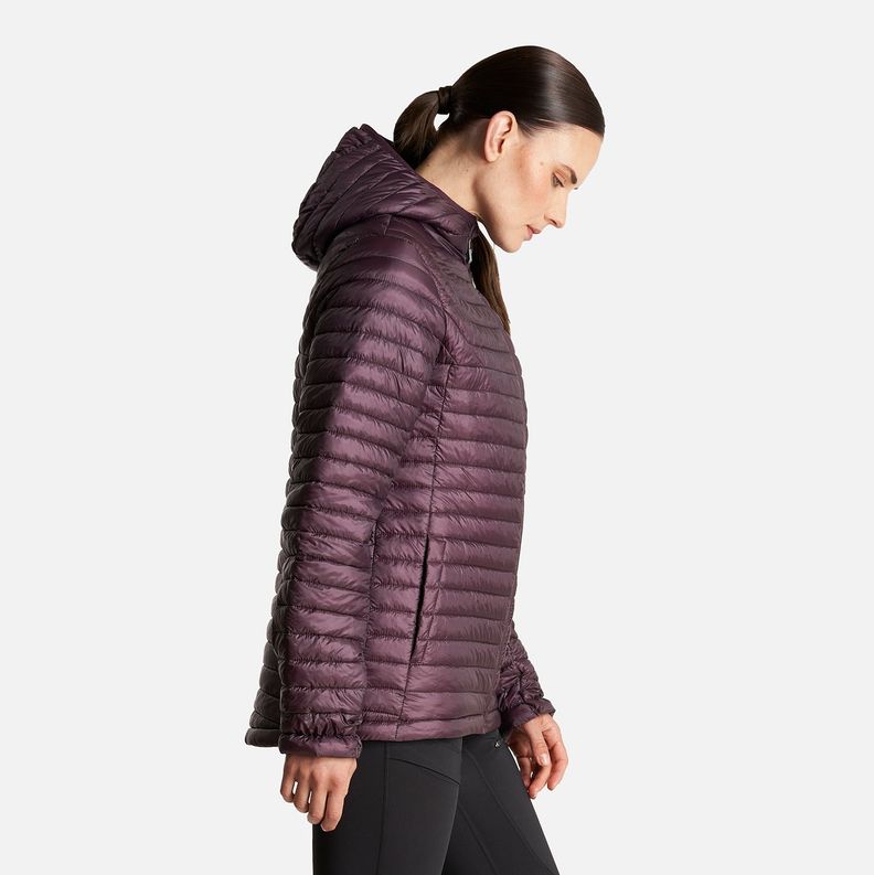 Chaquetas Mujer Ten-D SteamPro Hoody Jacket Burdeo Lippi-3