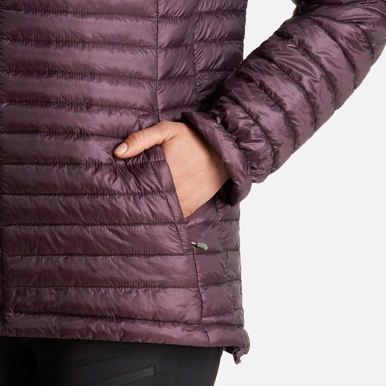 Chaquetas Mujer Ten-D SteamPro Hoody Jacket Burdeo Lippi-7