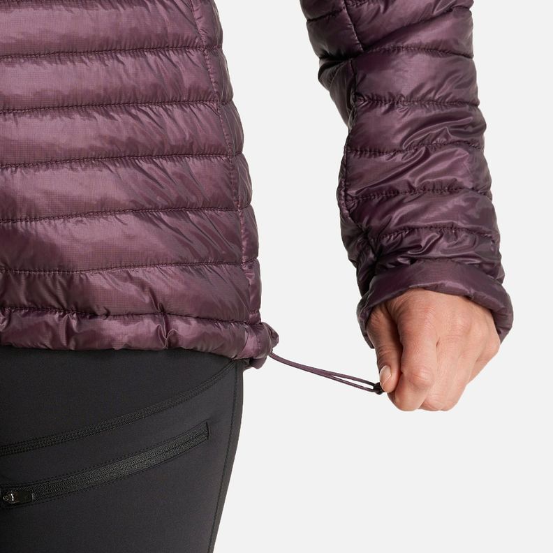 Chaquetas Mujer Ten-D SteamPro Hoody Jacket Burdeo Lippi-8