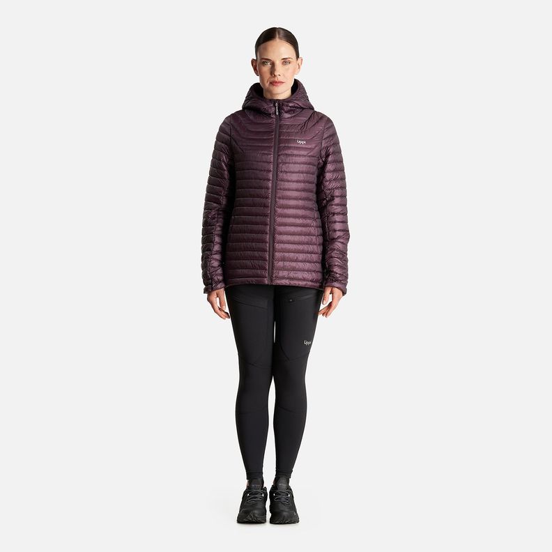 Chaquetas Mujer Ten-D SteamPro Hoody Jacket Burdeo Lippi-9