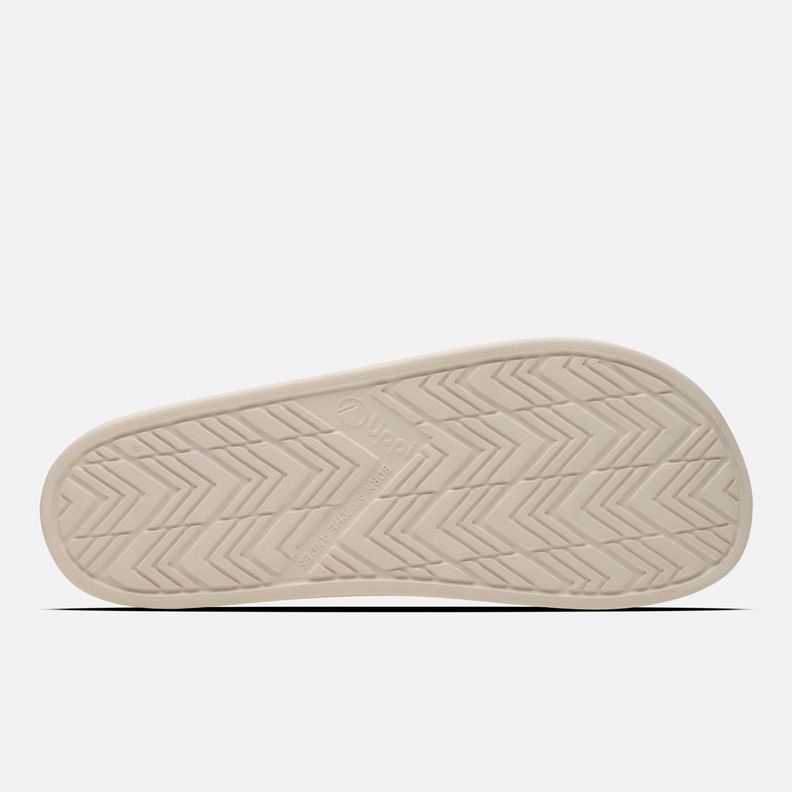 Sandalia Mujer Insigne Slide Print Crema Lippi V25-3