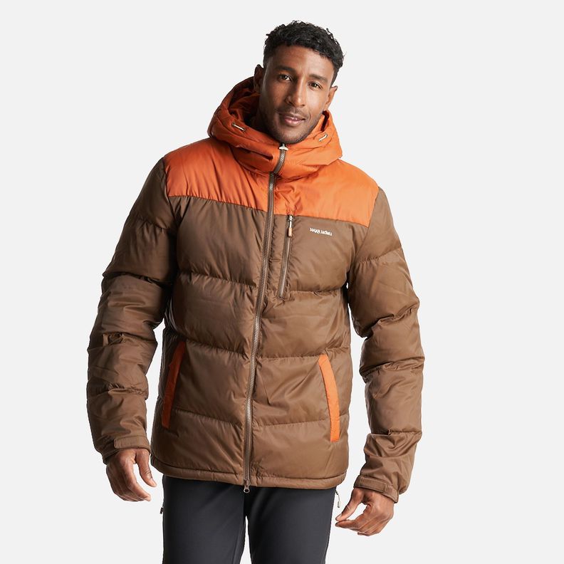 Chaqueta Hombre Campo Base Café/Terracota Haka  Honu-1