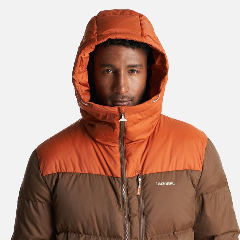 Chaqueta Hombre Campo Base Café/Terracota Haka  Honu-4