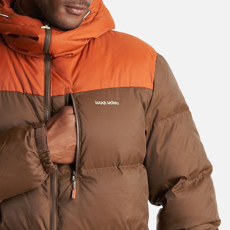 Chaqueta Hombre Campo Base Café/Terracota Haka  Honu-5
