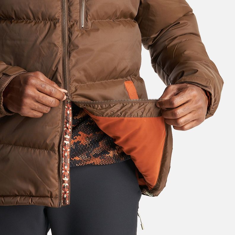 Chaqueta Hombre Campo Base Café/Terracota Haka  Honu-6