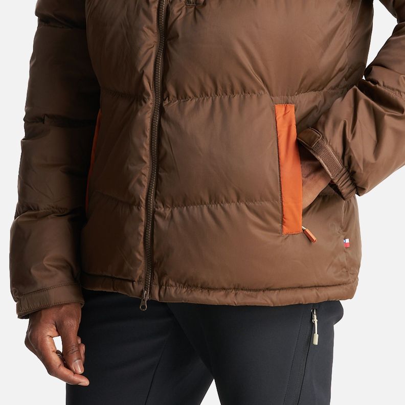 Chaqueta Hombre Campo Base Café/Terracota Haka  Honu-7
