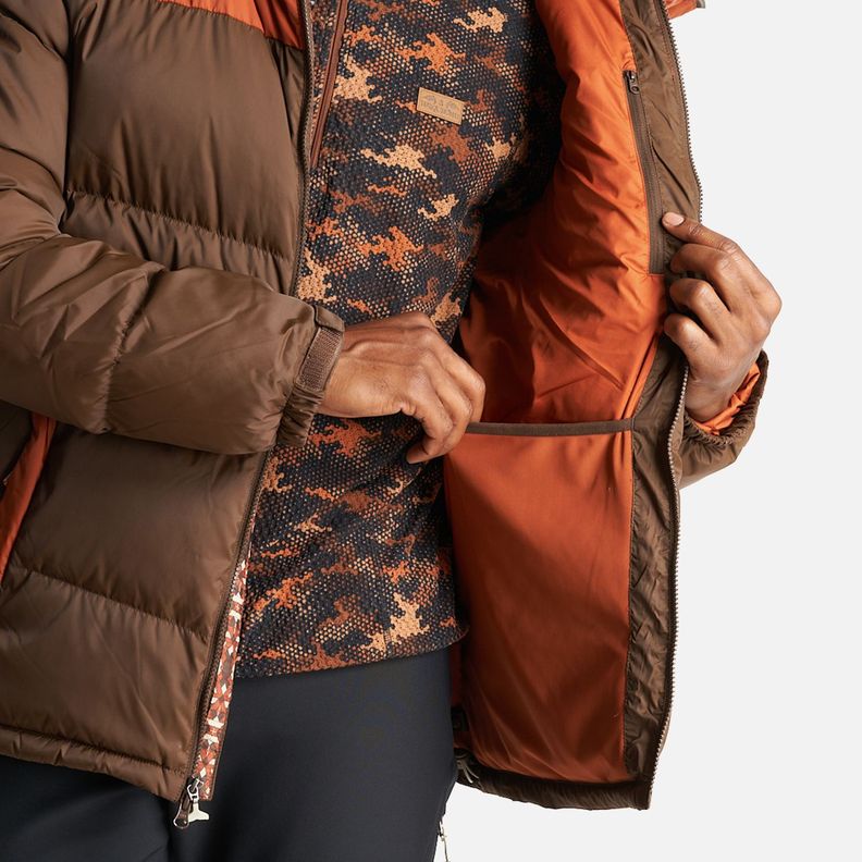Chaqueta Hombre Campo Base Café/Terracota Haka  Honu-8