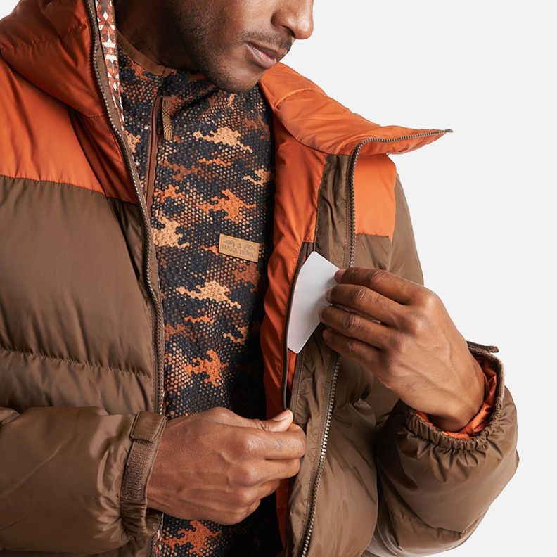 Chaqueta Hombre Campo Base Café/Terracota Haka  Honu-9