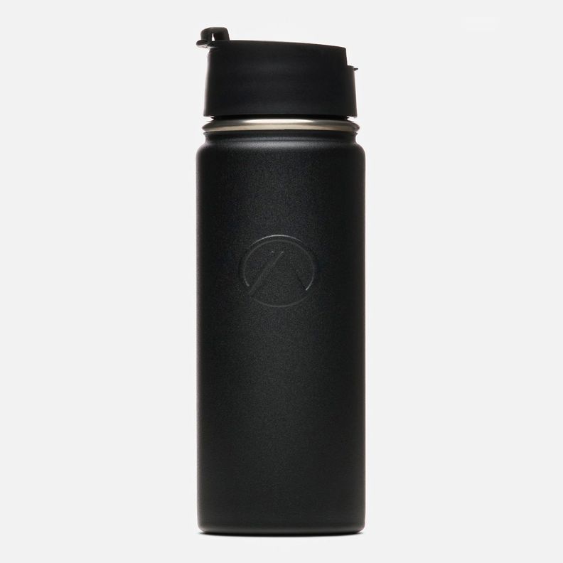 Botella Light Steel Hot Top Bottle 550ml Negro Lippi V25-1