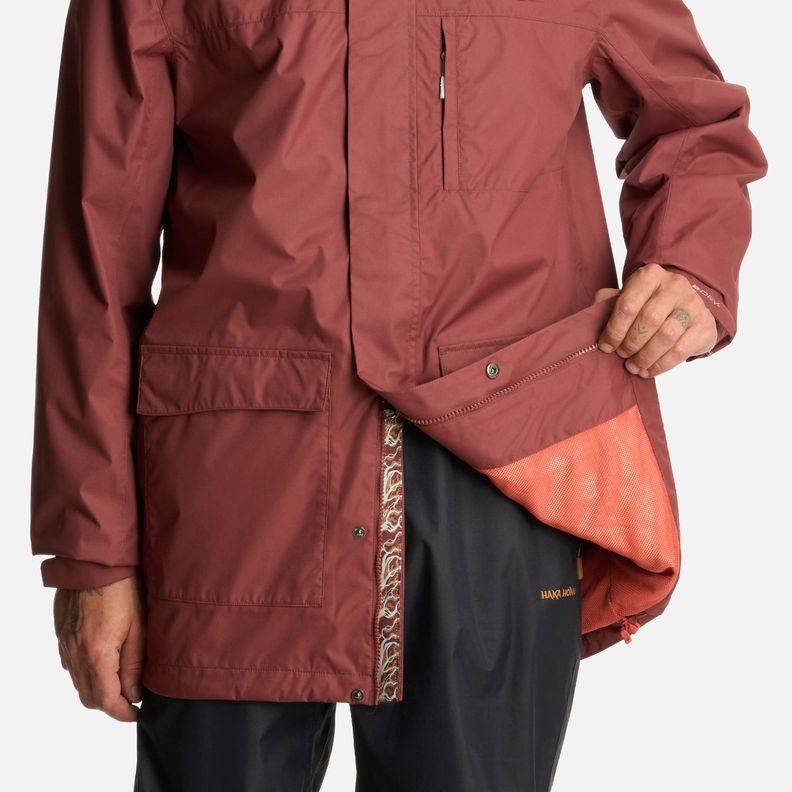 Chaqueta Hombre Kauai Vino Haka Honu I25-7