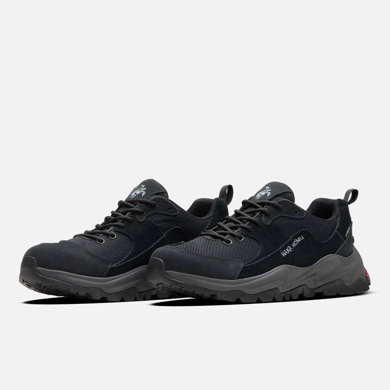 Zapato Hombre Cordillera Baja Negro Haka Honu I25-3