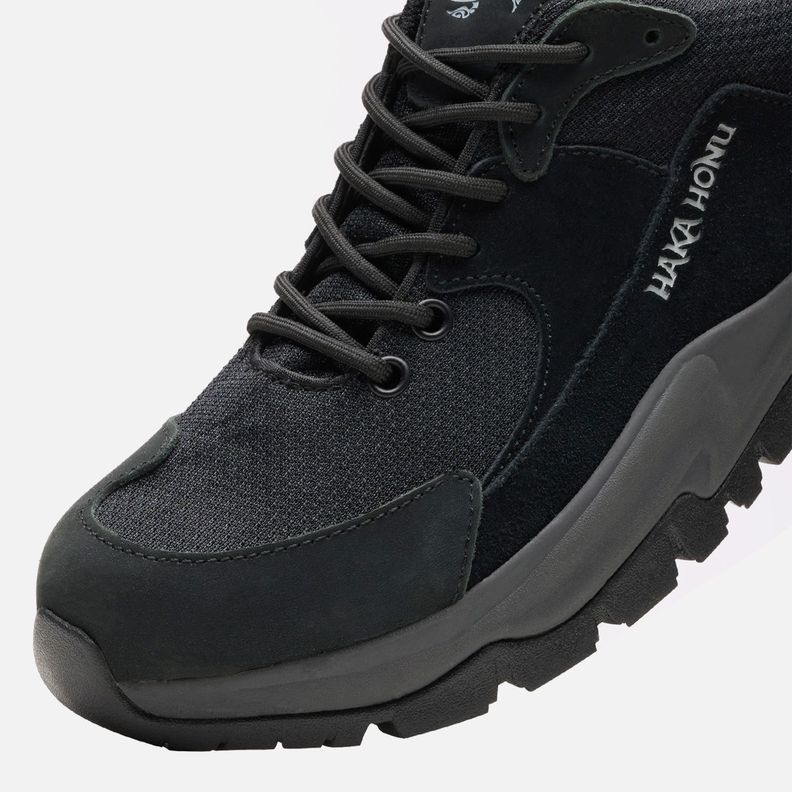 Zapato Hombre Cordillera Baja Negro Haka Honu I25-6