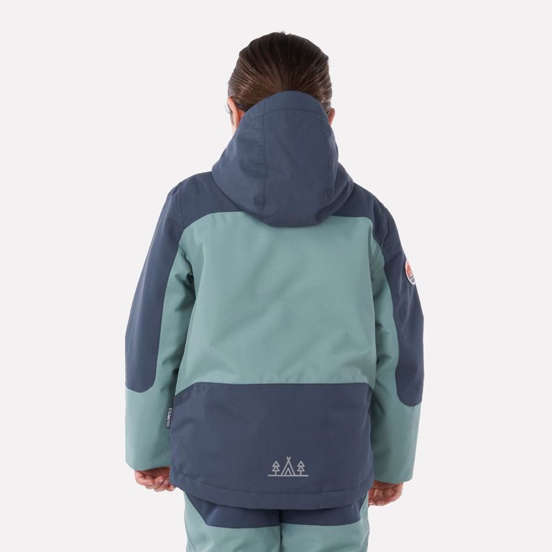Chaqueta Niña Andes Snow B-Dry Hoody Jacket Jade Oscuro Lippi I23-2