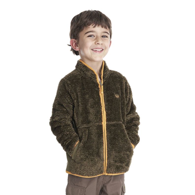 Chaqueta Niño Ferret Shaggy-Pro Jacket Oliva Oscuro Lippi I23-2